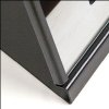 Marco metálico Ventana negro 10x15 cm