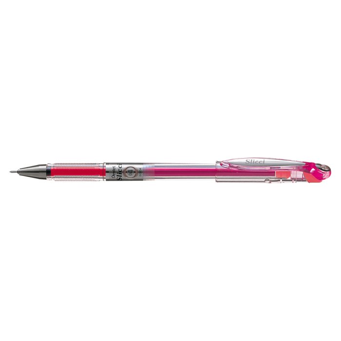 Bolígrafo roller de gel en coral SLICCI bolígrafo de gel de 0,2 mm