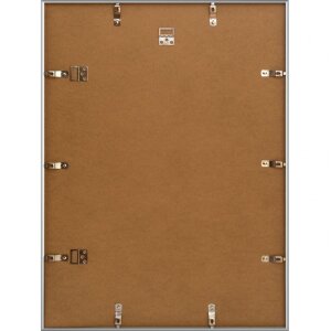 Marco de plástico Napoli 60x80 cm plata