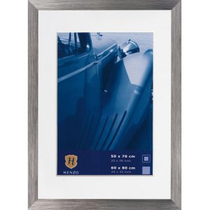 Lucerna marco de aluminio 60x80 cm acero