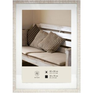 Marco de madera Driftwood 60x80 cm blanco