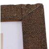 Marco de madera Driftwood 60x80 cm marrón oscuro