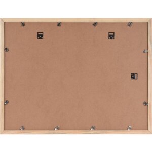Marco de madera Driftwood 60x80 cm gris oscuro