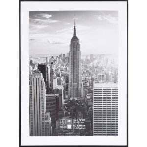 Henzo Marco de aluminio Manhattan 60x80 cm negro