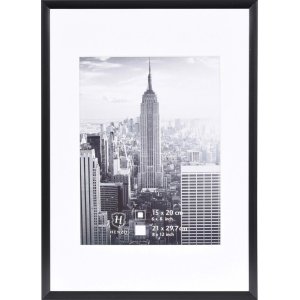 Marco de aluminio Henzo Manhattan 21x30 cm negro