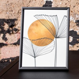 Marco de aluminio Henzo Manhattan 21x30 cm negro