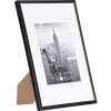 Marco de aluminio Henzo Manhattan 21x30 cm negro