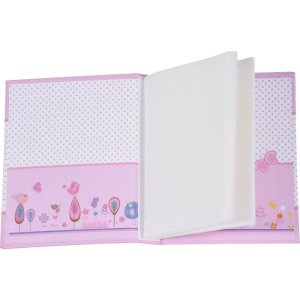Henzo Álbum Push-in Baby Moments 36 fotos 10x15 cm rosa