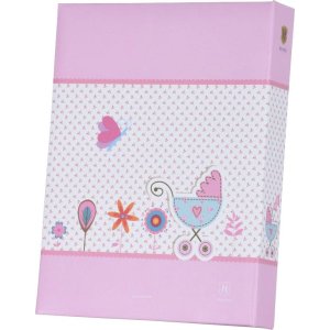 Henzo Álbum Push-in Baby Moments 36 fotos 10x15 cm rosa