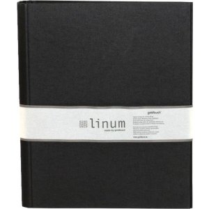Goldbuch Carpeta de anillas A4 Linum Lino 26x32x4,2 cm