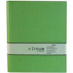 Goldbuch Carpeta de anillas A4 Linum Lino 26x32x4,2 cm