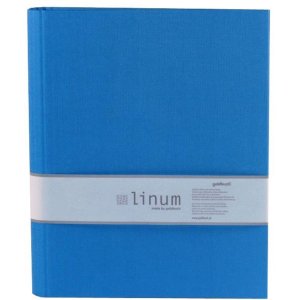 Goldbuch Carpeta de anillas A4 Linum Lino 26x32x4,2 cm