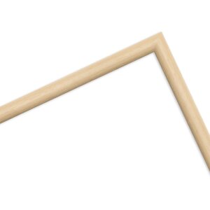 Marco de madera H003 cristal normal 10x30 cm natural