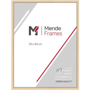 Marco de madera H003 cristal normal 21x30 cm naturaleza