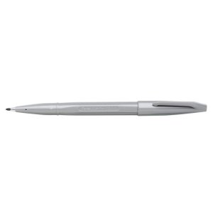 Pentel SIGN PEN rotulador de punta de fibra gris 0,8 mm...