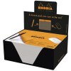 Alfombrilla de ratón Rhodia, 19x23cm, 30 hojas, 80g, cuadriculada - Naranja