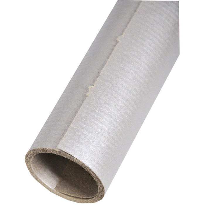 Papel kraft 65g, rollo 3x0,70m - plata