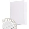 Paquete de 5 tarjetas dobles Polen 105x148 mm Amapola Blanca