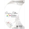 Paquete de 5 tarjetas dobles Polen 105x148 mm Amapola Blanca