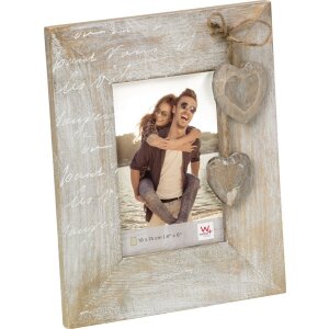 Marco de madera Walther Le Coeur 10x15 cm marrón