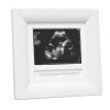 Deknudt marco de fotos de madera ecografo cuadro 10x10 cm blanco