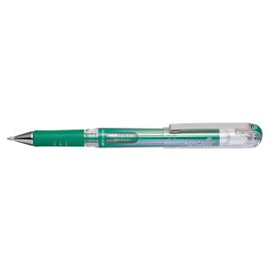 roller de gel HybridGel Grip DX verde metalizado 0,5 mm