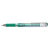 roller de gel HybridGel Grip DX verde metalizado 0,5 mm