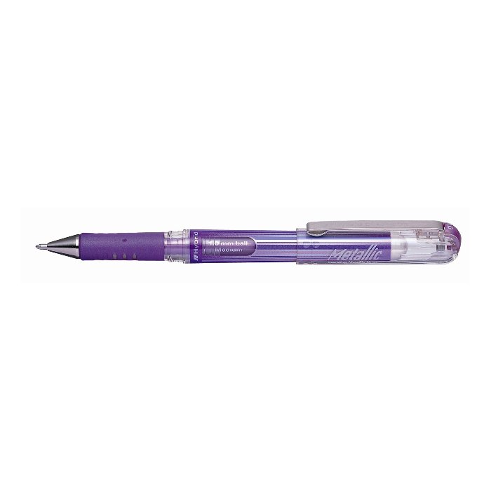 roller de gel impermeable HybridGel Grip DX 0,5 mm púrpura metálico