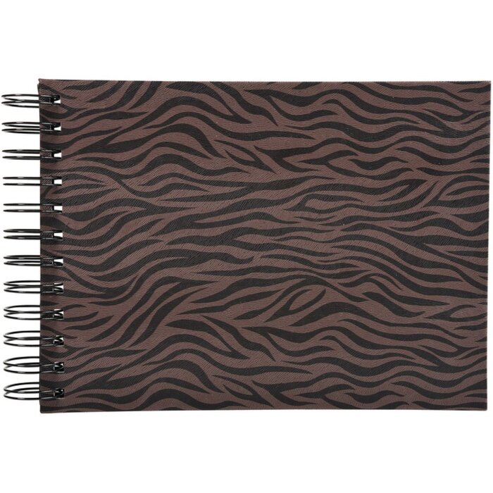 Álbum espiral Exacompta Zebra 23x16 cm 50 páginas negras