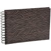 Álbum espiral Exacompta Zebra 23x16 cm 50 páginas negras