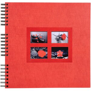 Exacompta Álbum de espiral Rojo pasión...
