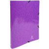 Carpeta de anillas con banda elástica 4 anillas 15mm Iderama - A4 morado Morado