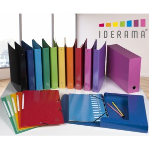Carpeta Iderama Prem Touch® Lomo 70mm Negro