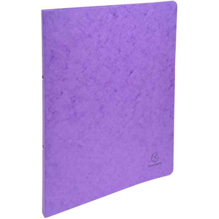 Carpeta de anillas de cartón Manila con 2 anillas 15mm Nature Future® A4 Violeta