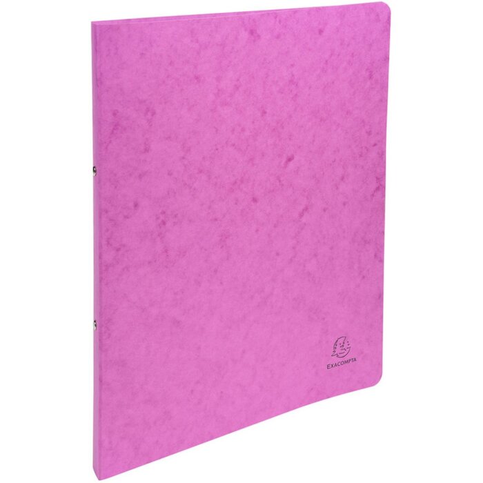 Carpeta de anillas de cartón Manila con 2 anillas 15mm Nature Future® A4 Rosa