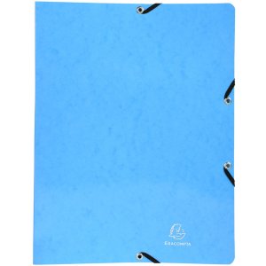 Carpeta de anillas con elástico 2 anillas 15mm Iderama - A4 colores surtidos