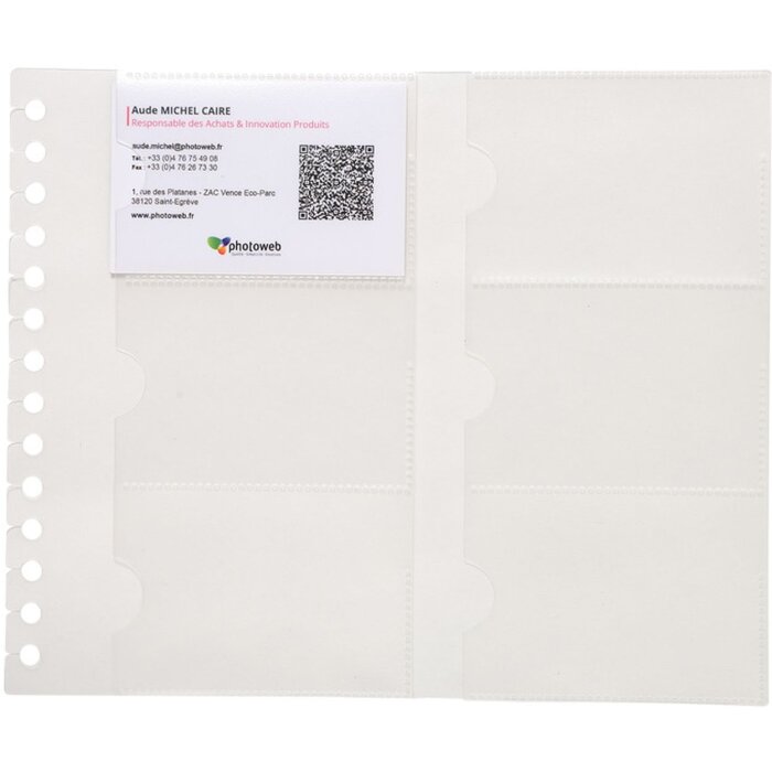 Paquete de 10 inserciones para Exacard 75134E