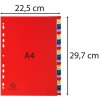 Registro PP coloreado con números impresos 31 unidades