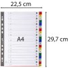 Registro en color PP con impresión alfabética