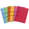 Carpeta Exacompta con 3 Solapas y Elástico A4 Colores Surtidos