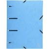 Carpeta Exacompta con 3 Solapas y Elástico A4 Colores Surtidos