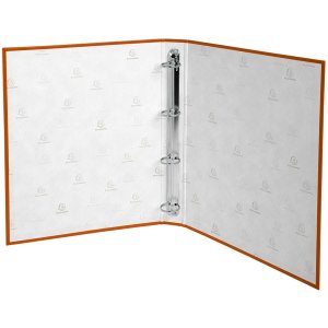 Carpeta de anillas PP A4 4 anillas 30mm Naranja