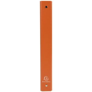 Carpeta de anillas PP A4 4 anillas 30mm Naranja
