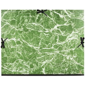 Carpeta de dibujo MARMOR verde en 61x76 cm
