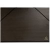 Cartera KRAFT negra en 32x45 cm