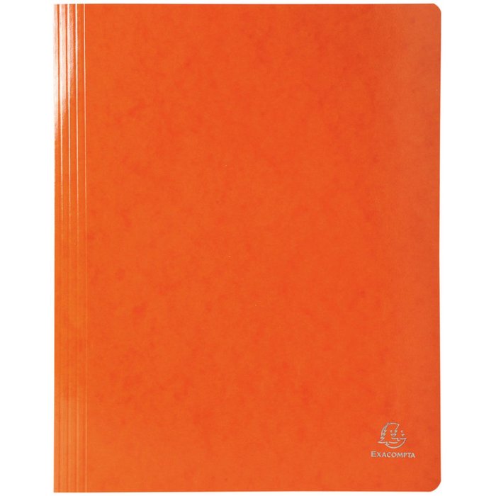 Carpeta rápida de cartón manila 355g-m2 Iderama - A4 Naranja