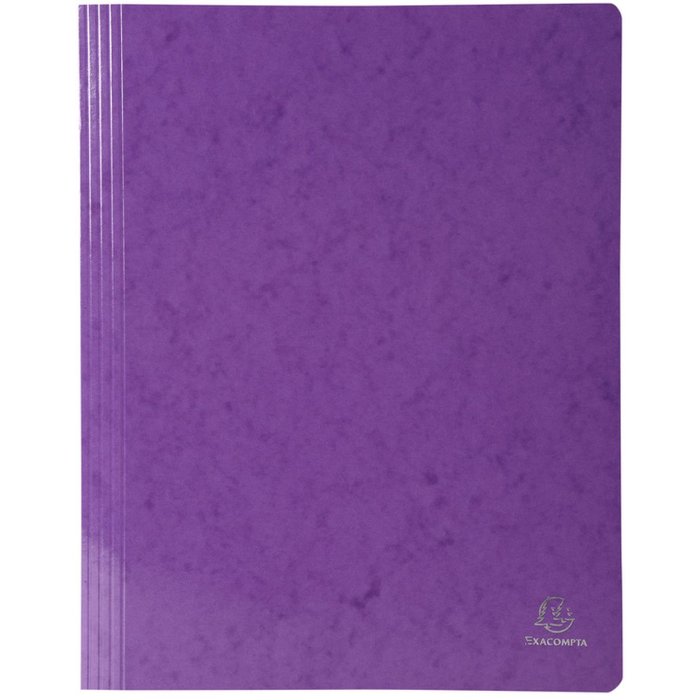 Carpeta rápida de cartón manila 355g-m2 Iderama - A4 Morado