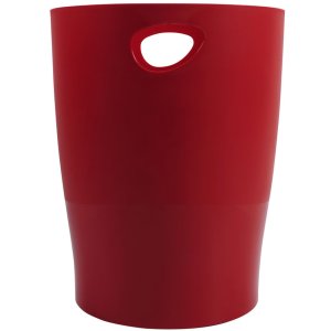 Papelera ECOBIN - carmesí translúcido