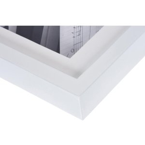 Henzo Piano Marco de madera blanco 13x18 cm