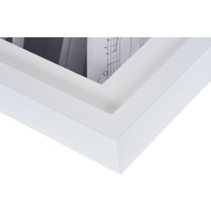Marco madera PIANO blanco 20x30 cm Efecto 3D